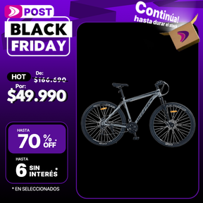 Bicicleta de Montaña Overtech R29 Q5 21v Freno de disco Shimano 12x