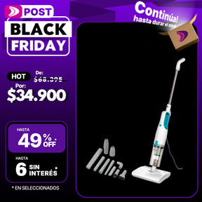 Aspiradora De Mano Vertical 2 En 1 Daewoo con accesorios