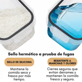 Kit x28 Contenedores Herméticos de Almacenamiento