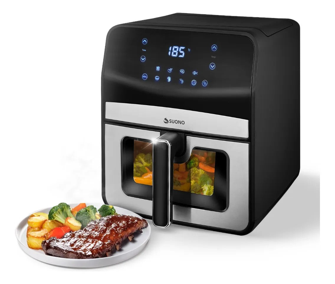 Freidora de Aire digital Suono con ventana 6,2L 1800W