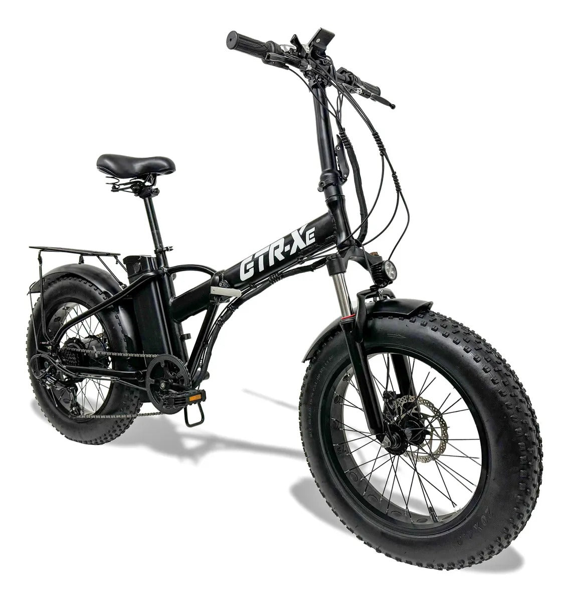 Bici Plegable TK Eléctrica 500W Aro 20 Fat Batería Litio 36V 10,4Ah